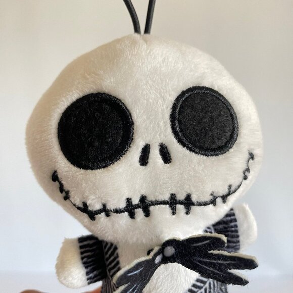 Disney Jack Skellington Nightmare‎ Before Christmas Halmark Plush Ornament Buddy - Picture 4 of 6